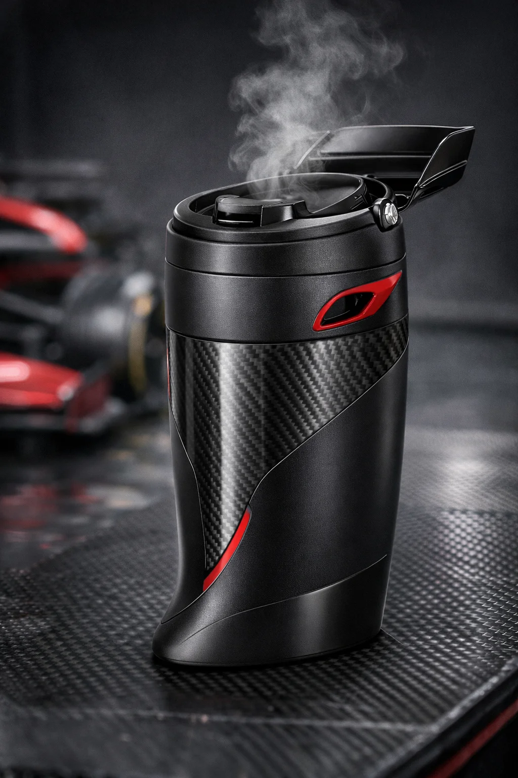 Aero-Thermos Mk.I technical diagram, side elevation